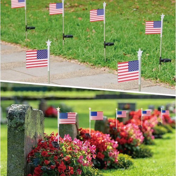 Solar Light, American Flag Lights - Picture 3 of 5